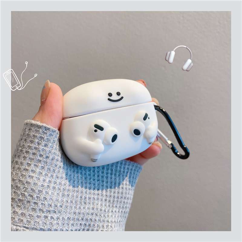 AirPodsproケース スマイルくんAirPodsproケース 第3世代用