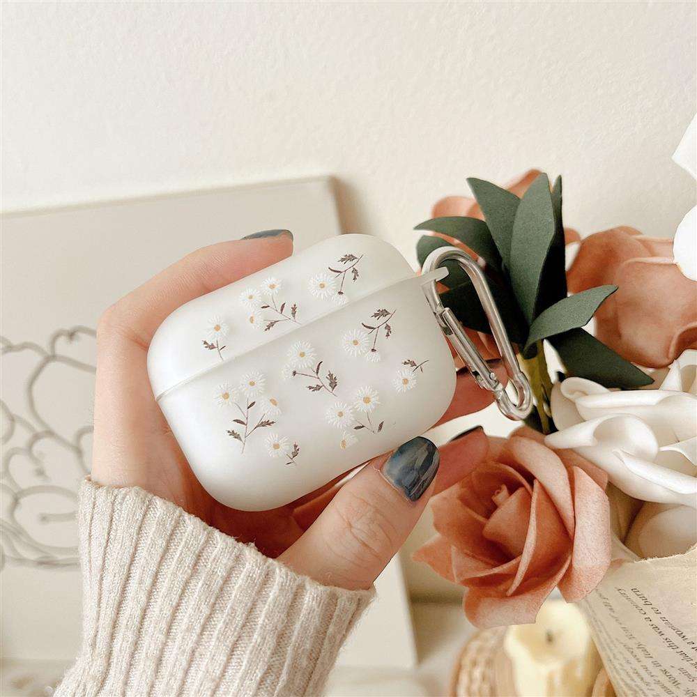 花柄デザイン AirPodsproケース