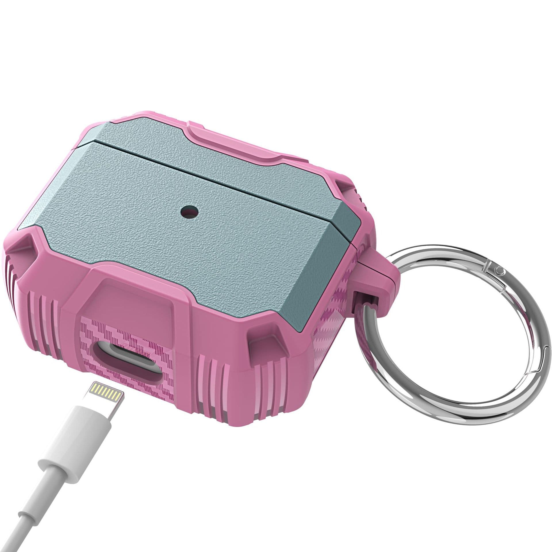 Airpodsケース 耐衝撃AirPodsケース第1/2/3世代Pro対応キーホルダー付
