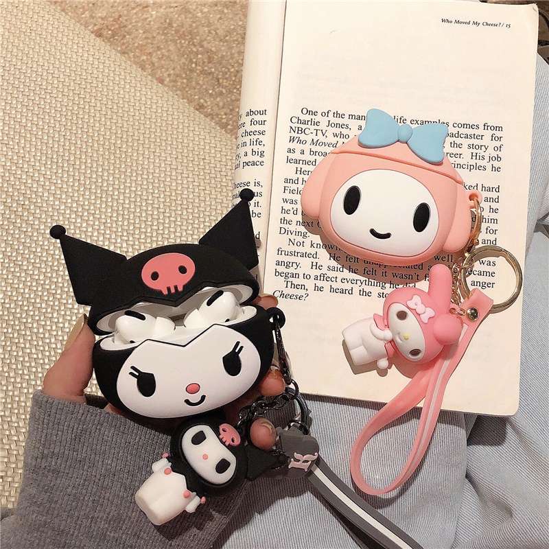 キュートな悪魔キャラクターAirPodsproケース
