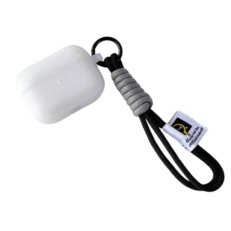 Airpodsケース 編み紐付き保護ポーチ AirPods ケース