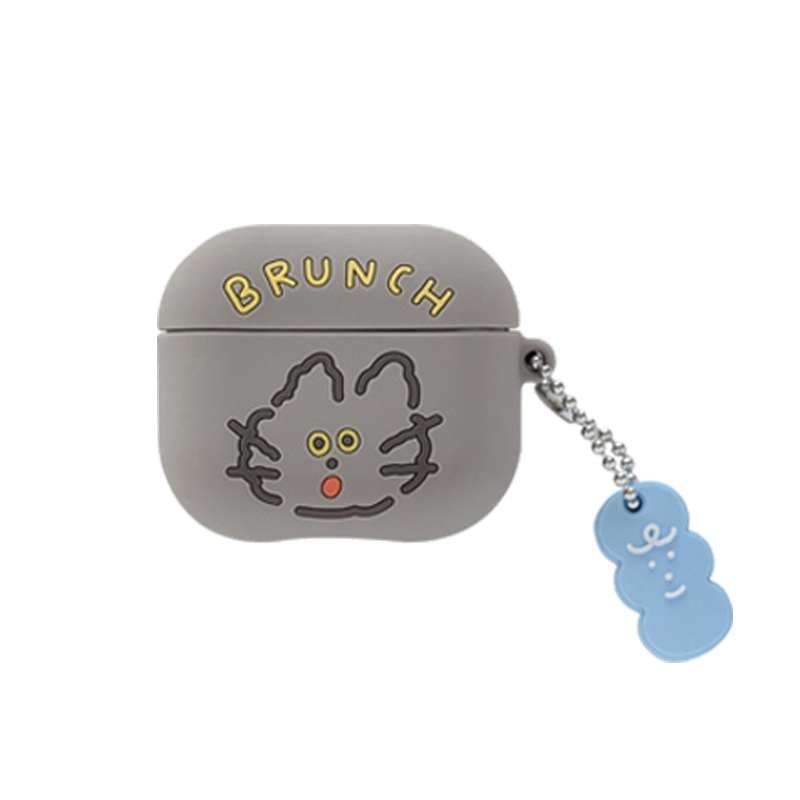 ブランチキャットのAirPodsケース