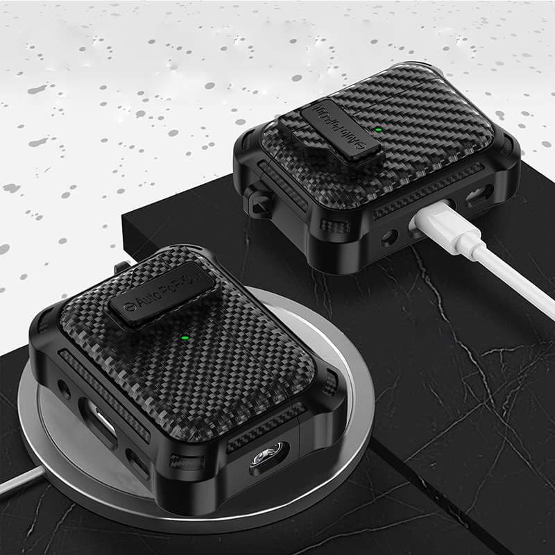 AirPodsproケース 頑丈な耐衝撃イヤホンケース