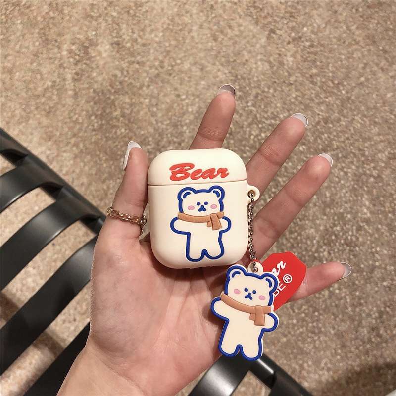 クマのキャラクター AirPodsproケース