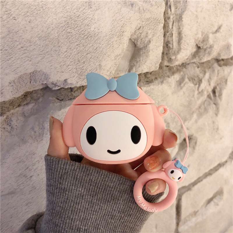 キュートな悪魔キャラクターAirPodsproケース