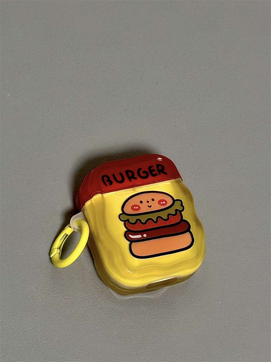 AirPodsproケース ハンバーガーショップアクセサリーセット