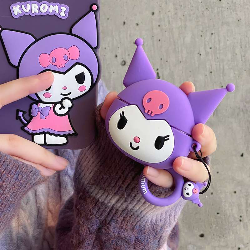 キュートな悪魔キャラクターAirPodsproケース