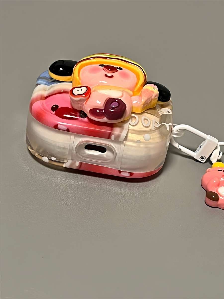 ぽっちゃりハムスターのAirPodsproケース AirPods ケース