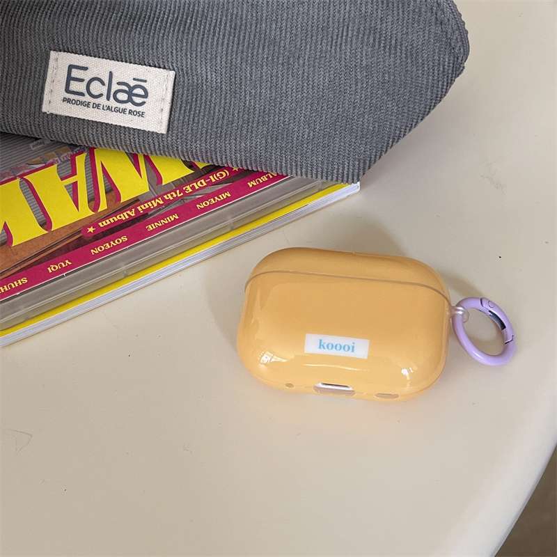 かわいい 人気 パステルカラー シンプル AirPods/AirPodsproケース