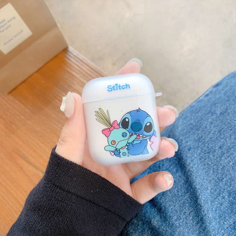 【廃盤】AirPodsproケース スティッチ柄イヤホンケースカバー