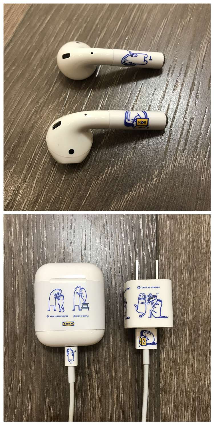 キュートなキャラクター柄AirPodsproケース