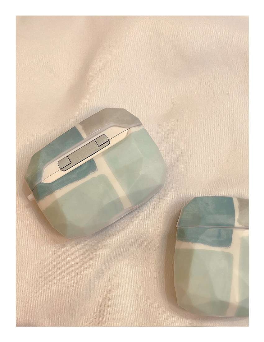 かわいい 人気 大理石風 カラビナ付き AirPods/AirPodsproケース