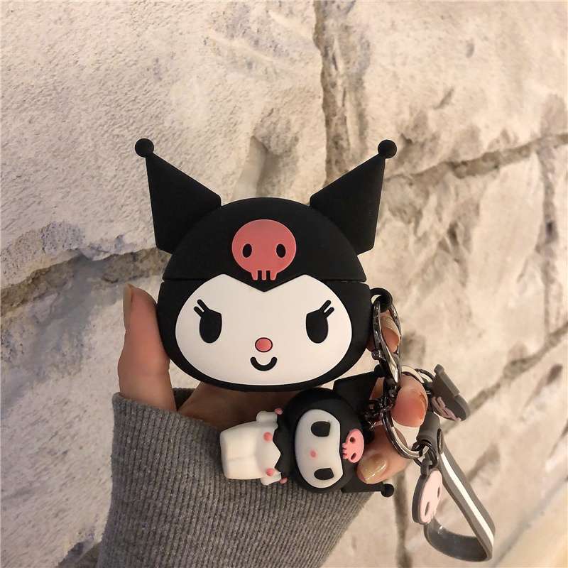 キュートな悪魔キャラクターAirPodsproケース