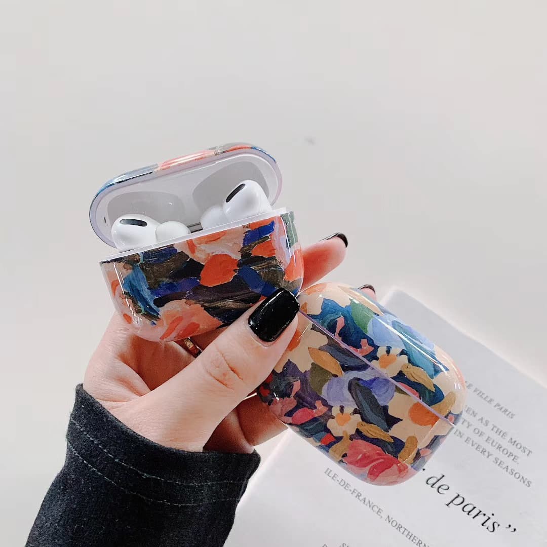 Airpodsケース 第三世代対応花柄保護ケース