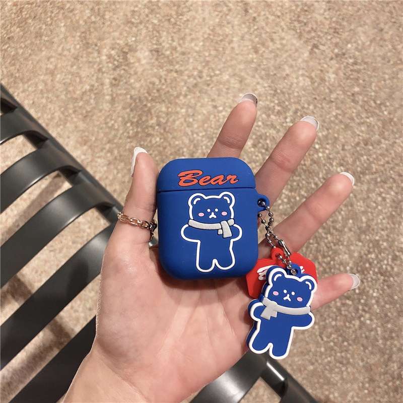 クマのキャラクター AirPodsproケース