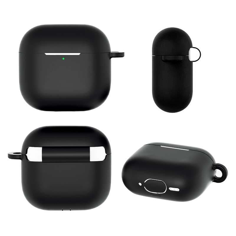 シンプル カラー シリコン Airpods4専用ケース