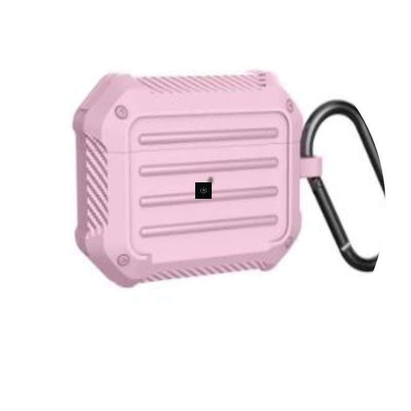 耐衝撃AirPodsproケース カラビナ付き