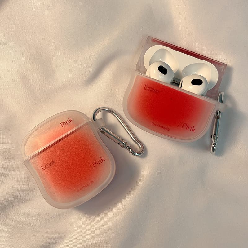 Airpodsケース 透明グラデーションケース AirPods ケース