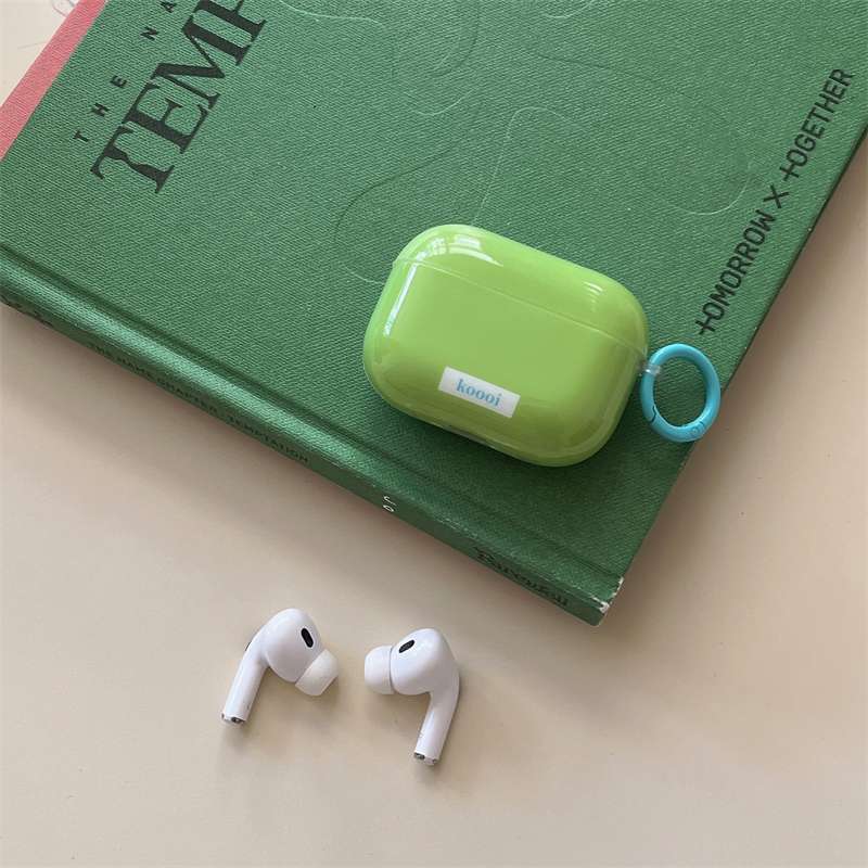 かわいい 人気 パステルカラー シンプル AirPods/AirPodsproケース