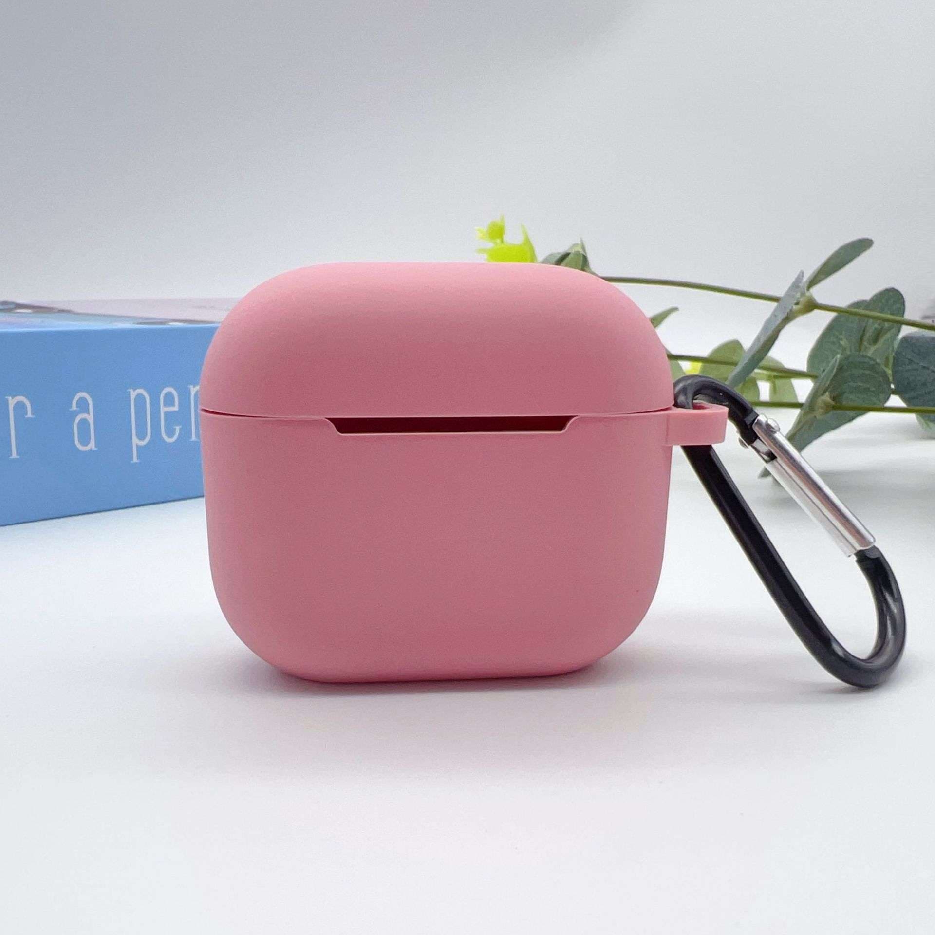 シンプル カラー シリコン Airpods4専用ケース
