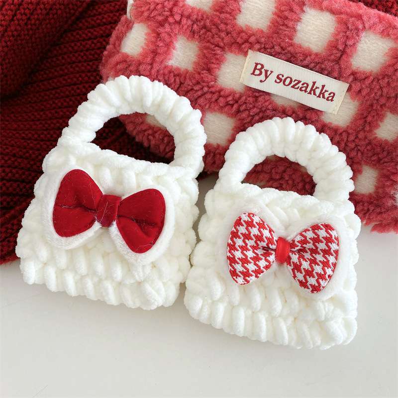 人気 かわいい ふわもこ リボン AirPods/AirPodsproケース