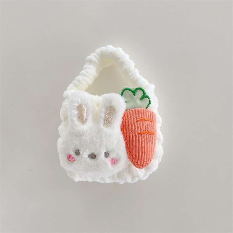 もこもこ うさぎ かわいい AirPods/AirPodsproケース