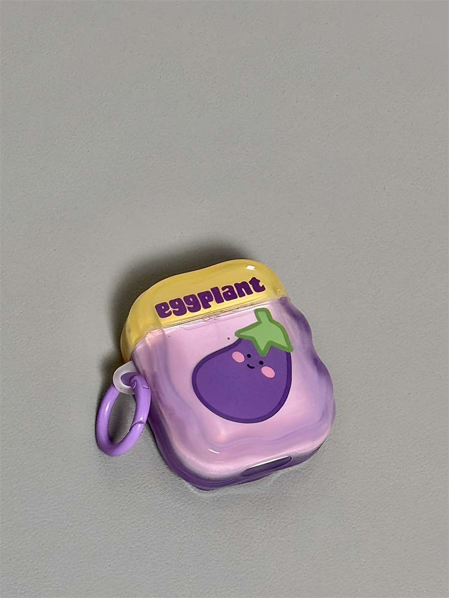 AirPodsproケース 野菜キャラクターのイヤホンケース