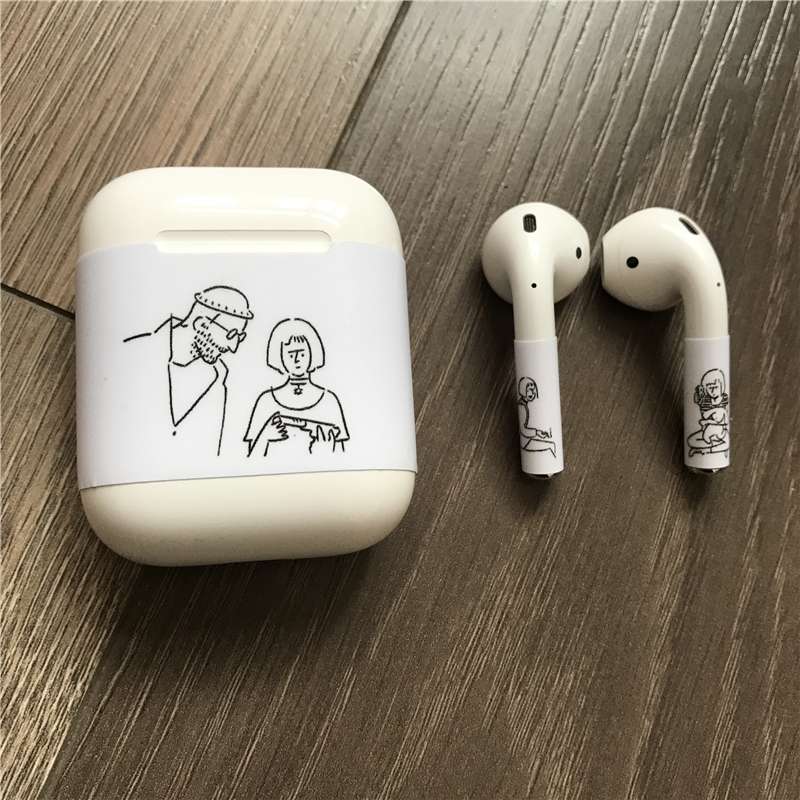 キュートなキャラクター柄AirPodsproケース