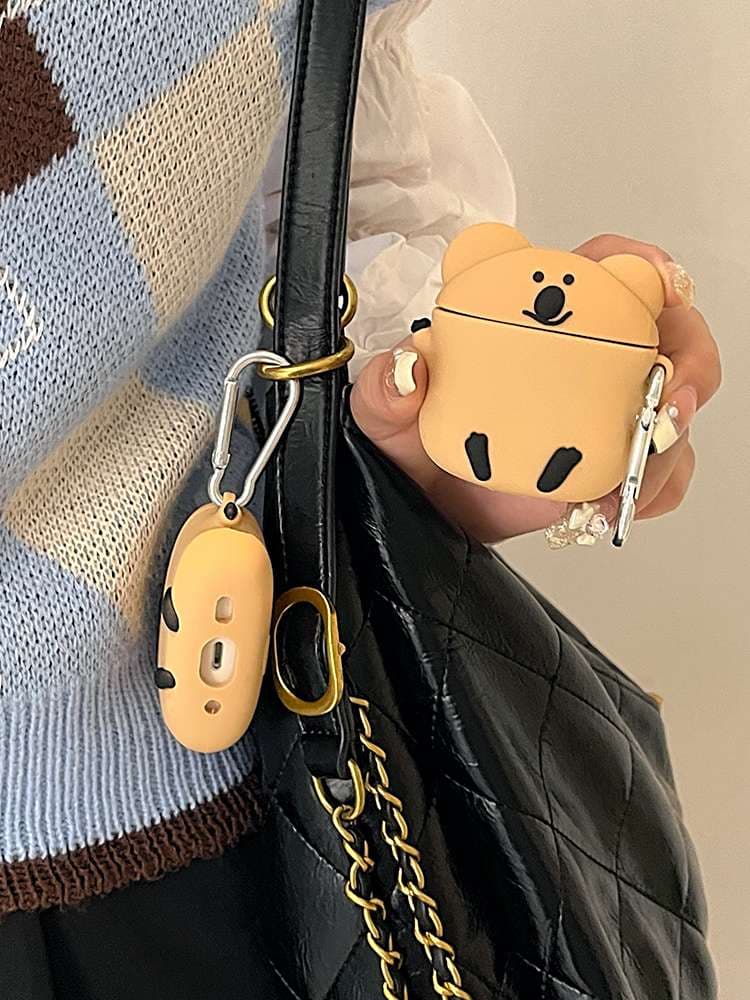 くま かわいい AirPods/AirPodsproケース