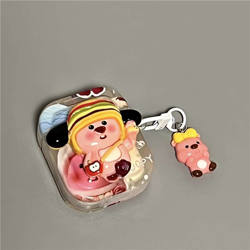 ぽっちゃりハムスターのAirPodsproケース AirPods ケース