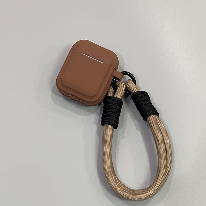 Airpodsケース ロープ付き保護ケース