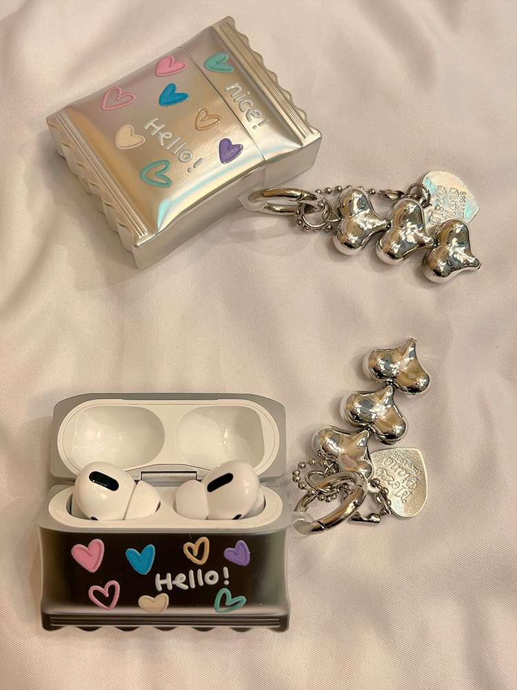 キュートキャンディワールド AirPodsproケース AirPods ケース