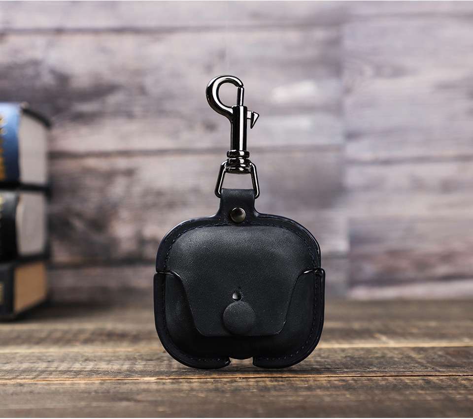 AirPodsケース 革製ヴィンテージ風イヤホンケース