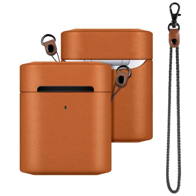 おしゃれ かっこいい スタイリッシュ レザー AirPods/AirPodsproケース