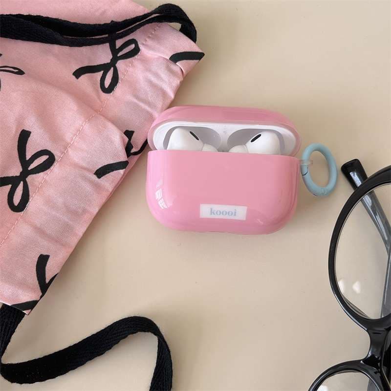 かわいい 人気 パステルカラー シンプル AirPods/AirPodsproケース
