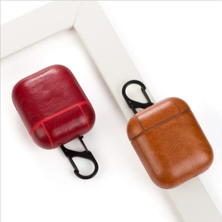 Airpodsケース 上質な革調飾り エアーポッズケース AirPods ケース