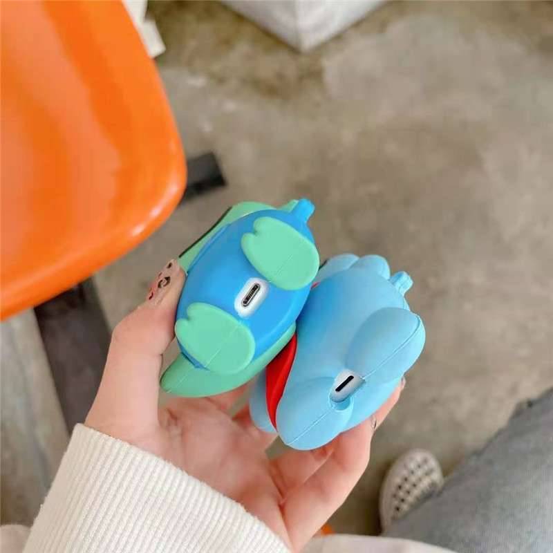 かわいい恐竜キャラクターAirPodsproケース