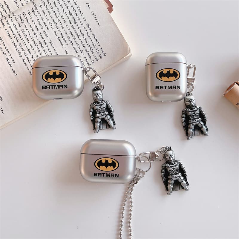 Airpodsケース バットマン フィギュア付き 保護ケース AirPods ケース