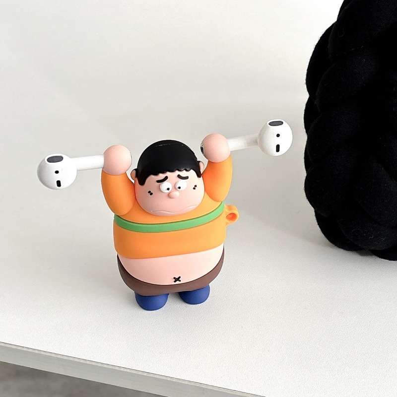 【廃盤】ぽっちゃりボーイのAirPodsproケース AirPods ケース