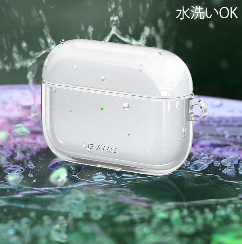 Airpodsケース　透明保護ケース耐衝撃収納カバー