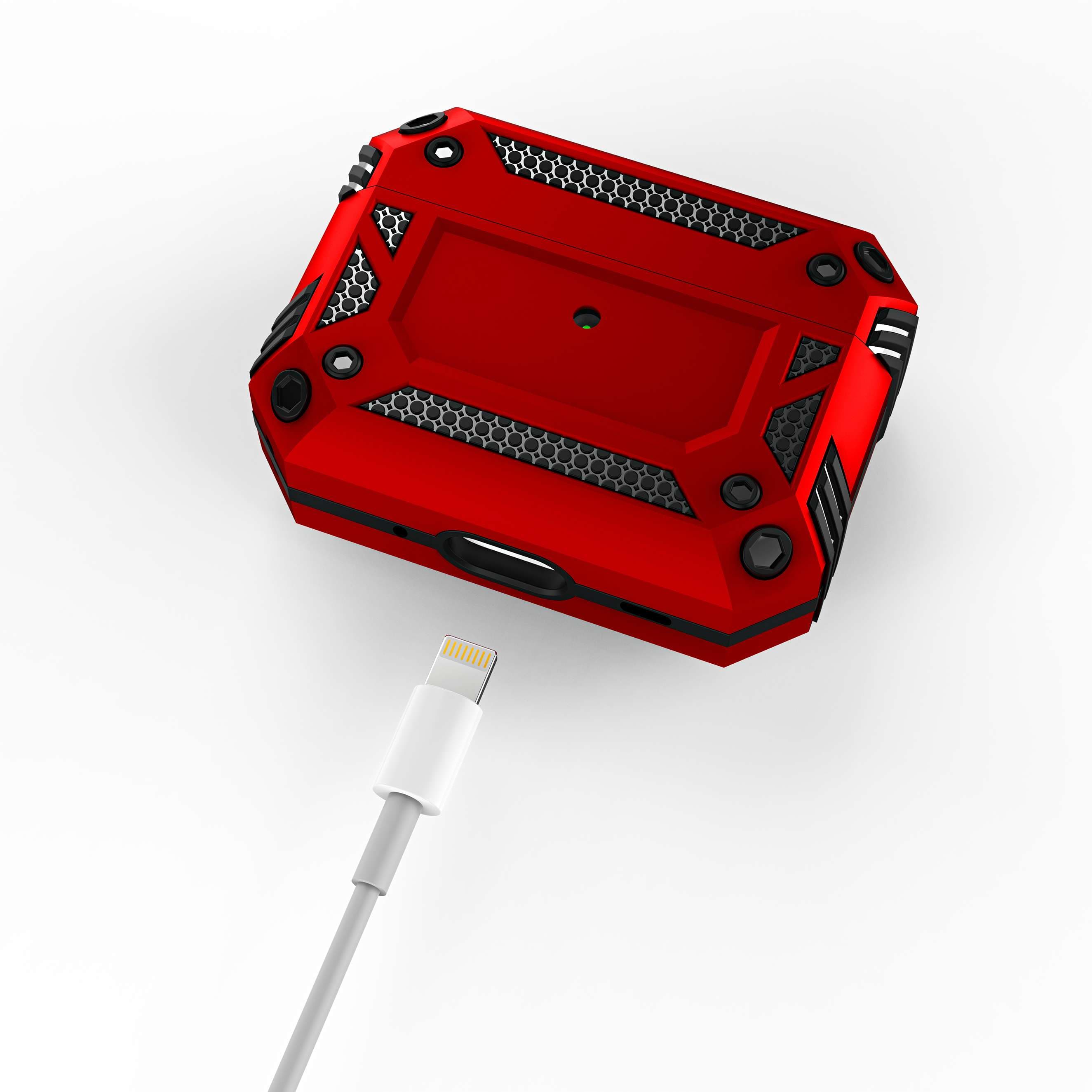 AirPodsケース 頑丈な多機能型イヤホンケース