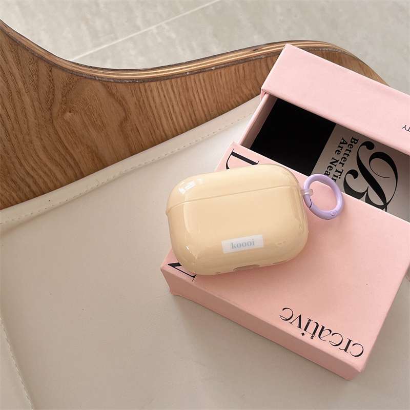 かわいい 人気 パステルカラー シンプル AirPods/AirPodsproケース