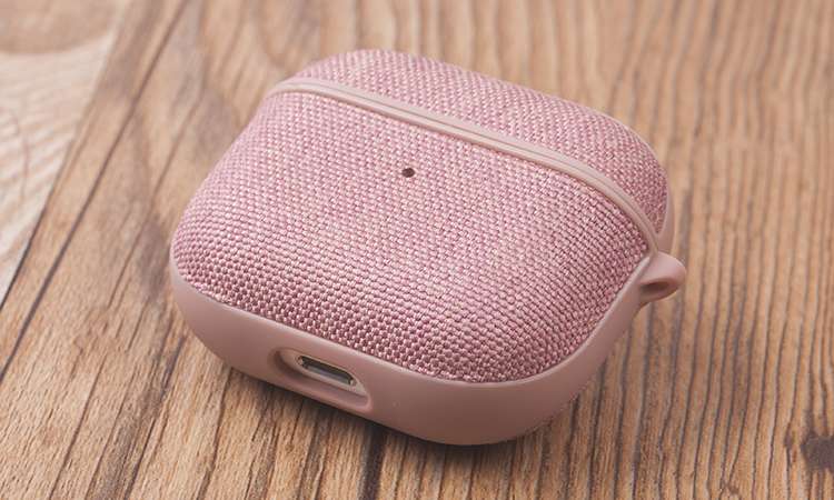 AirPodsproケース AirPods用 オシャレ織地ケース