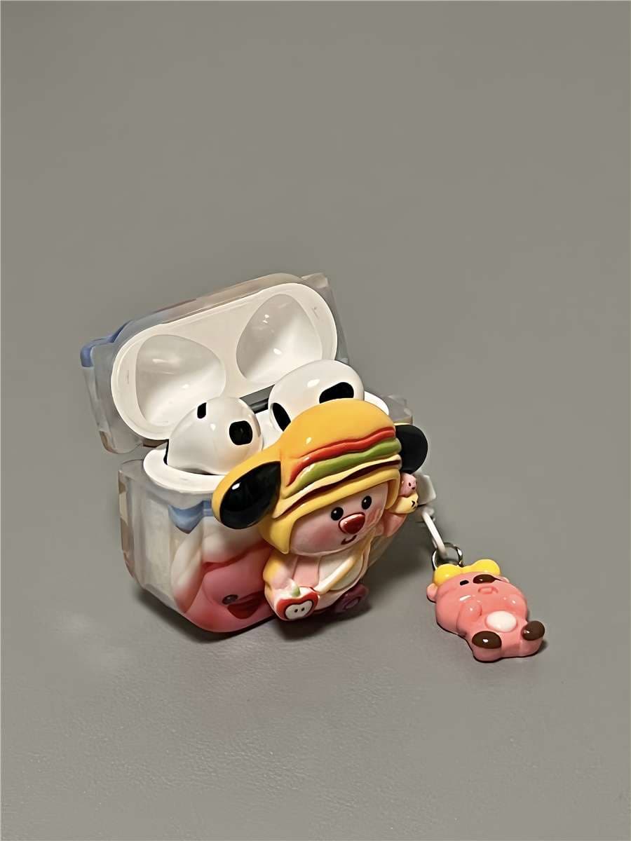ぽっちゃりハムスターのAirPodsproケース AirPods ケース