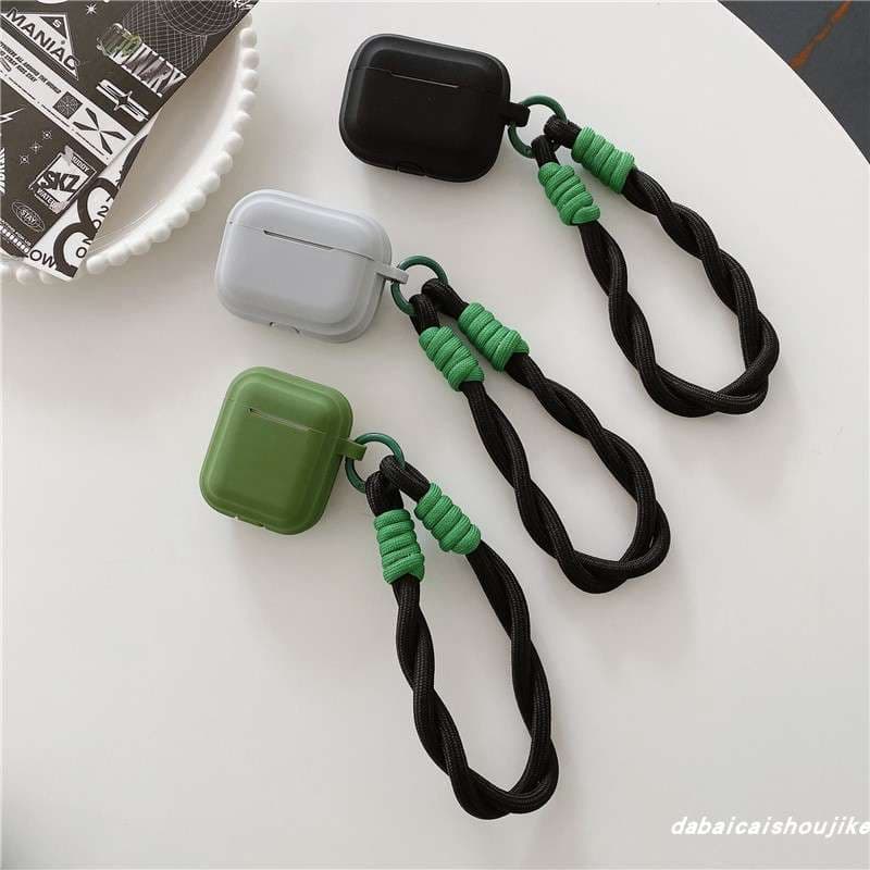 AirPodsproケース ツイストコード付きイヤホンケース