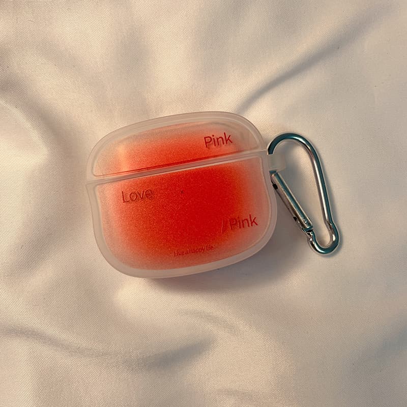 Airpodsケース 透明グラデーションケース AirPods ケース
