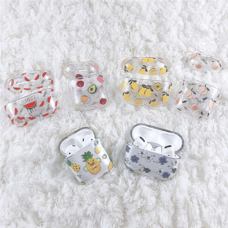 かわいいフルーツ柄 AirPods/AirPodsproケース