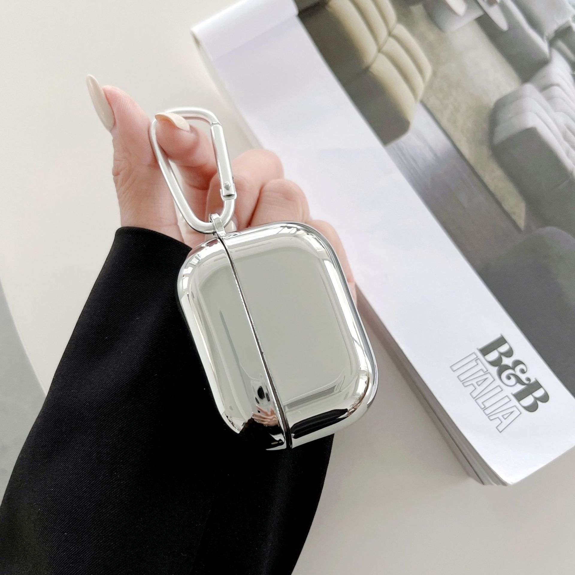 メタリック おしゃれ AirPods/AirPodsproケース
