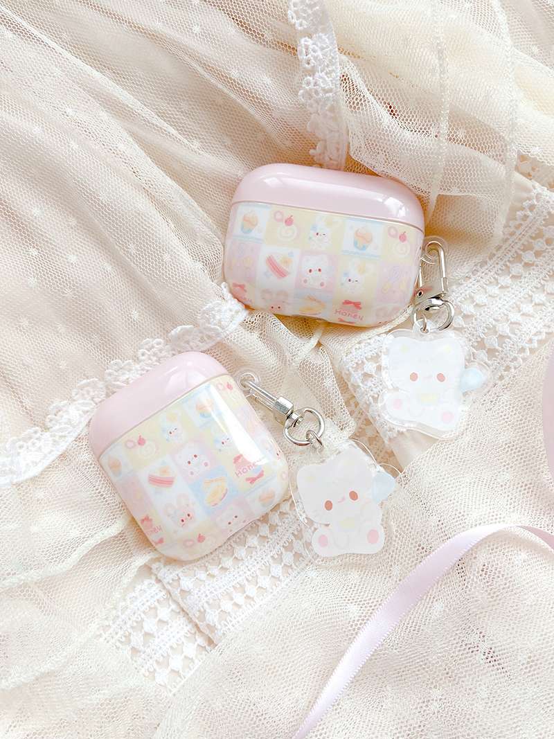 モチモチ☆ドリームキャンディ AirPodsproケース AirPods