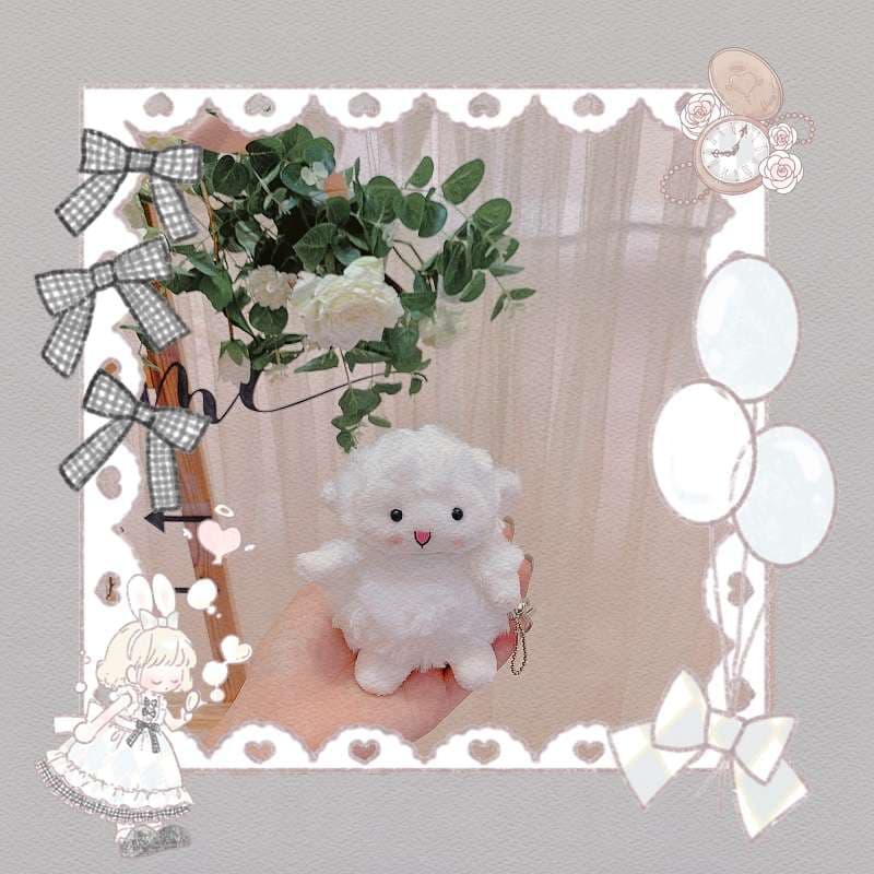 ふわもこ羊さんAirPodsproケース AirPods